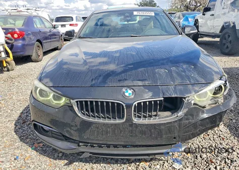 2018 BMW 430I z USA, uszkodzony, nr VIN WBA4W3C52JAC97633